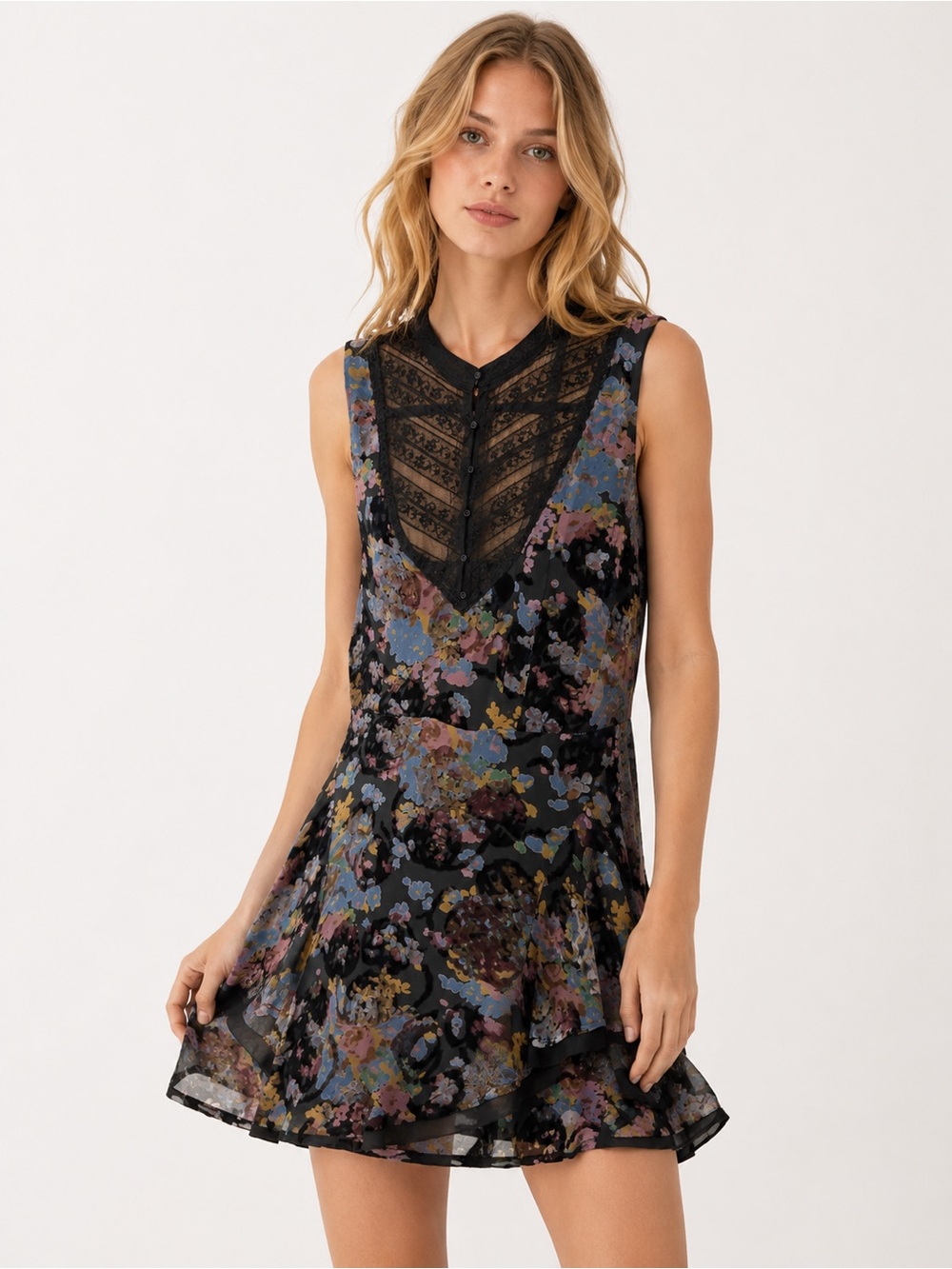 Free People Falling Leaves Dress